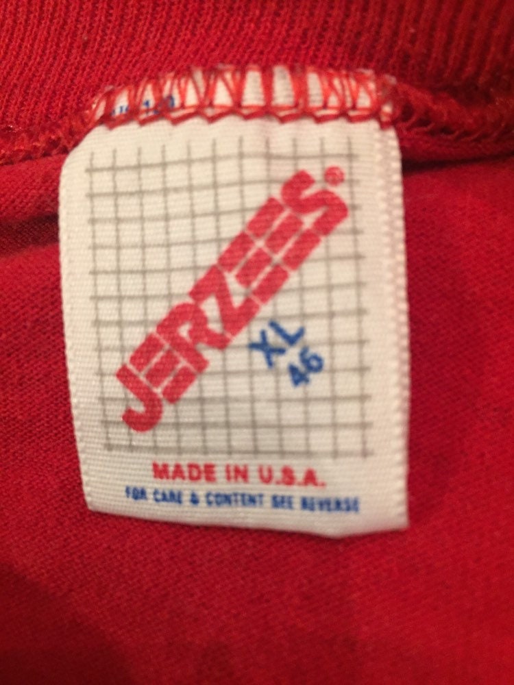 Vintage 90s // 17th Wheatland Music Festival //Fire Rescue // Michigan // Jerzees XL // 1990 //Red T-shirt