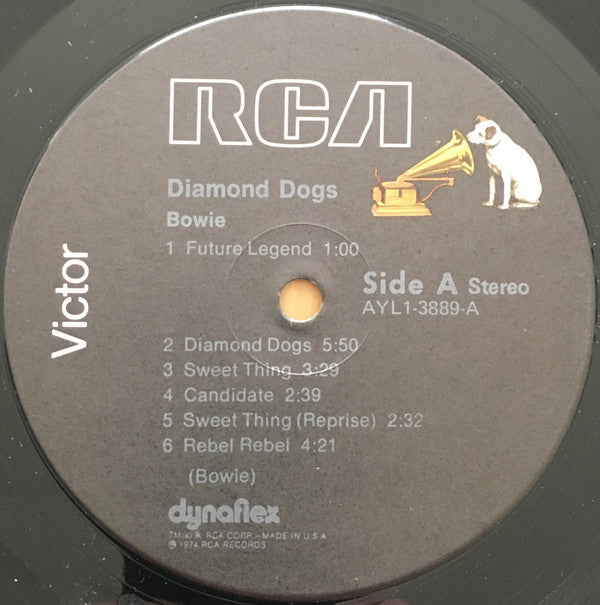 David Bowie : Diamond Dogs (LP, Album, RE)