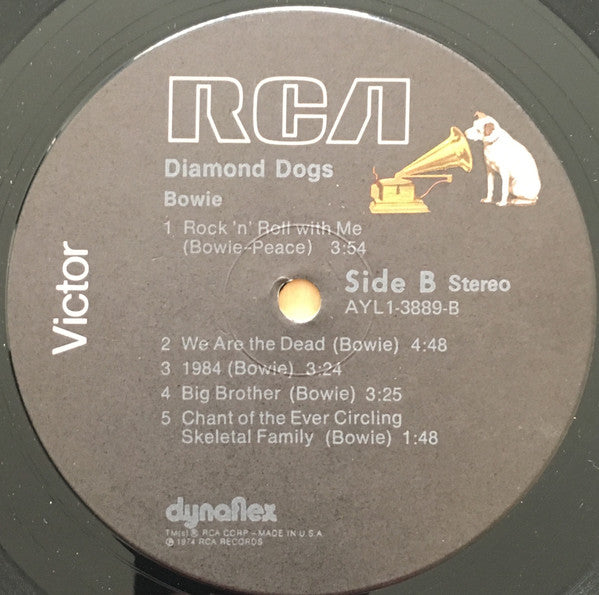 David Bowie : Diamond Dogs (LP, Album, RE)