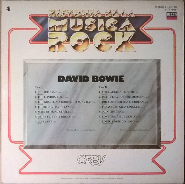 David Bowie : David Bowie (LP, Comp)