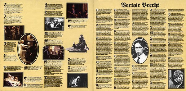 David Bowie : David Bowie In Bertolt Brecht's Baal (12", Gat)