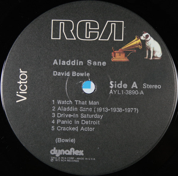 David Bowie : Aladdin Sane (LP, Album, RE, Ind)