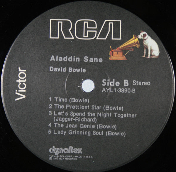 David Bowie : Aladdin Sane (LP, Album, RE, Ind)
