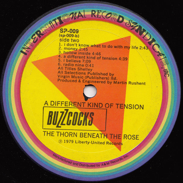Buzzcocks : A Different Kind Of Tension (LP, Album, Ter)