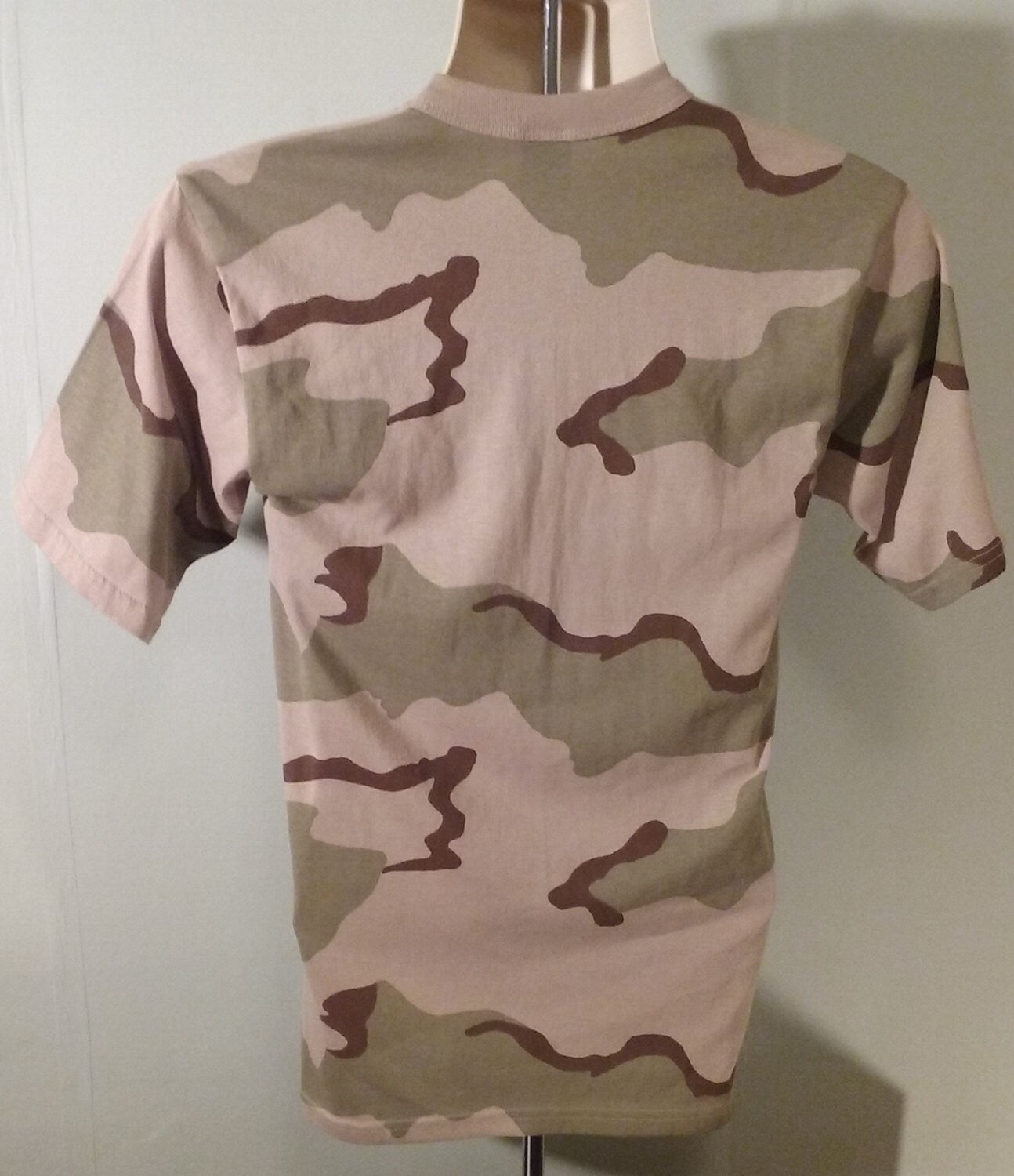 Vintage 80s Camouflage SMALL Tee Swing 50/50 T-Shirt