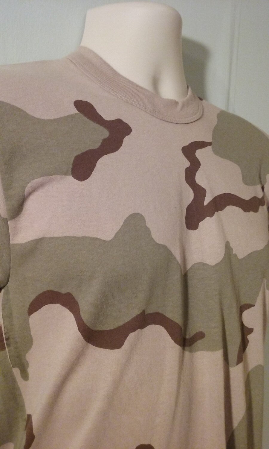 Vintage 80s Camouflage SMALL Tee Swing 50/50 T-Shirt