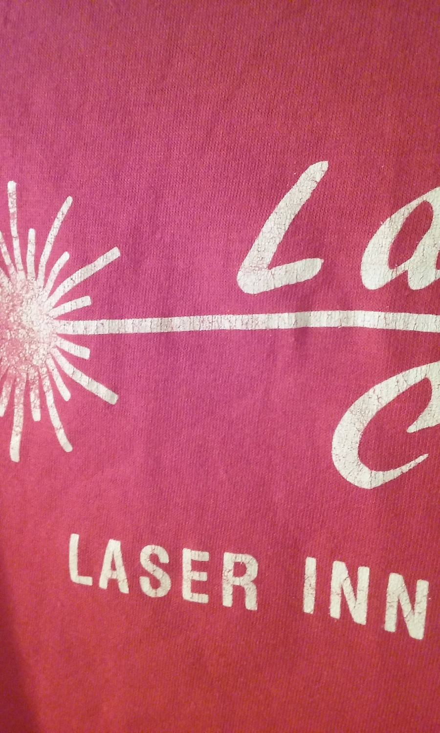 Vintage 90s Hanes 50/50 T-Shirt // Laser Chorus Laser Innovation // Large