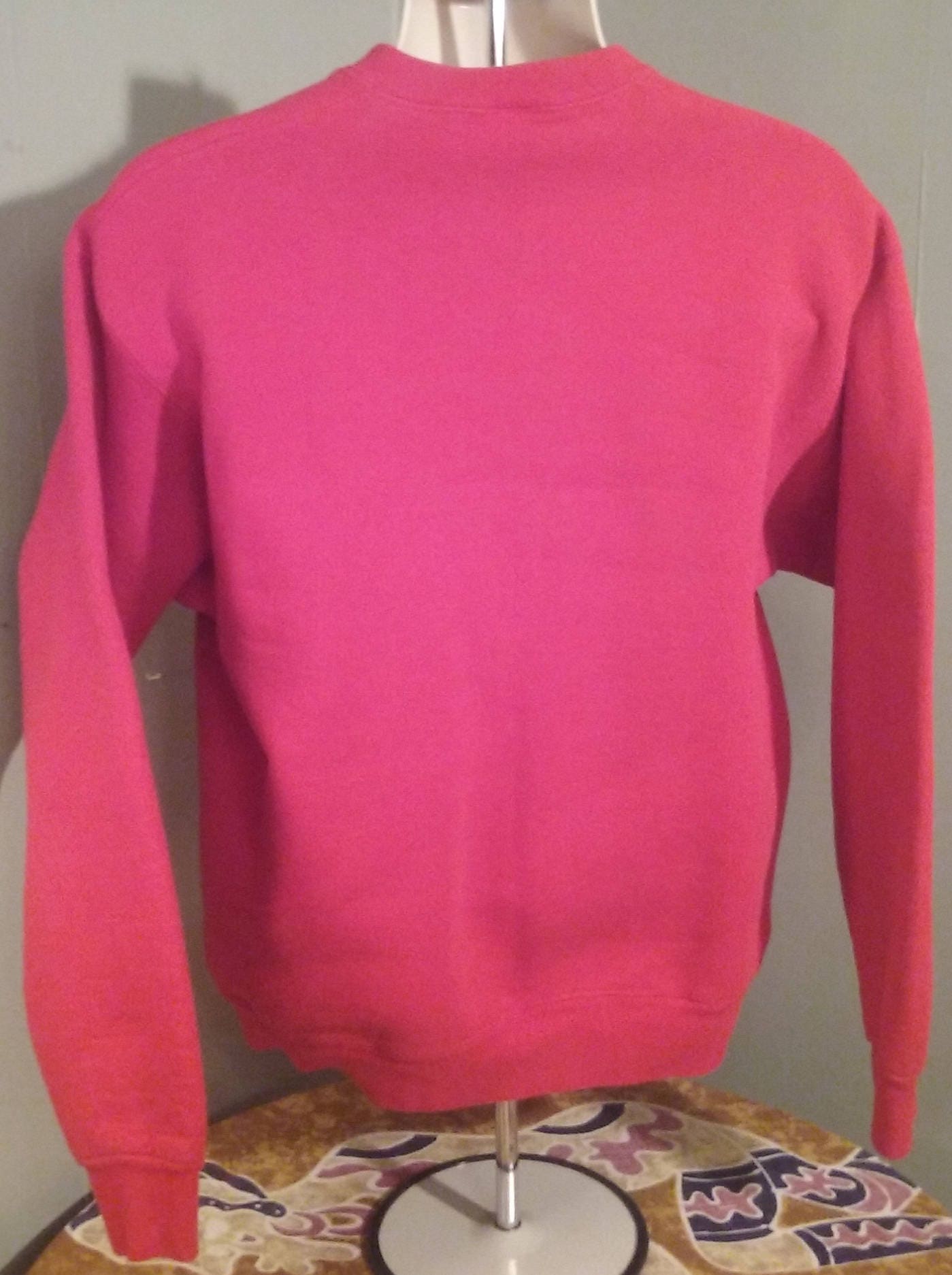Vintage FOTL "Texas Swim" // Red // Cotton/Poly // Large Sweatshirt // Made in USA // 90 Cotton 10 Polyester
