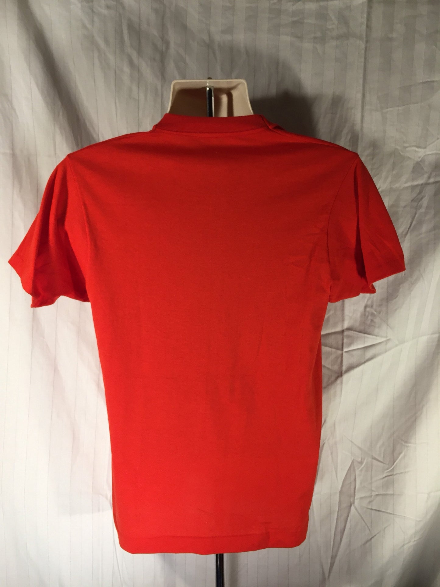 Vintage 80s Screen Stars // York Bin Co. // Large // Red // 50/50 T-Shirt // Made in USA // Farmers