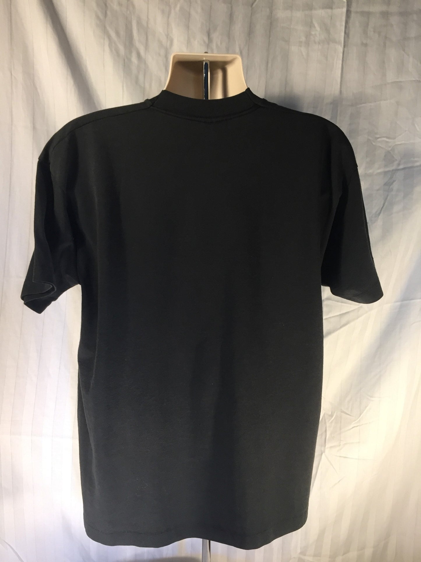 Vintage 90s // XL Fruit of the Loom Best // Wisconsin Farm Bureau Youth Seminar // 50/50 T-Shirt // Black // USA // Single Stitch // Flag