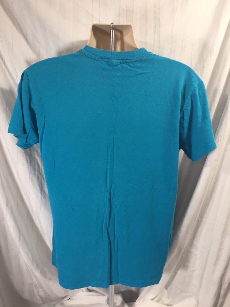 Vintage 70s 80s Large Stedman Hi-Cru T-Shirt // Milwaukee Summer Fest // Blue // USA