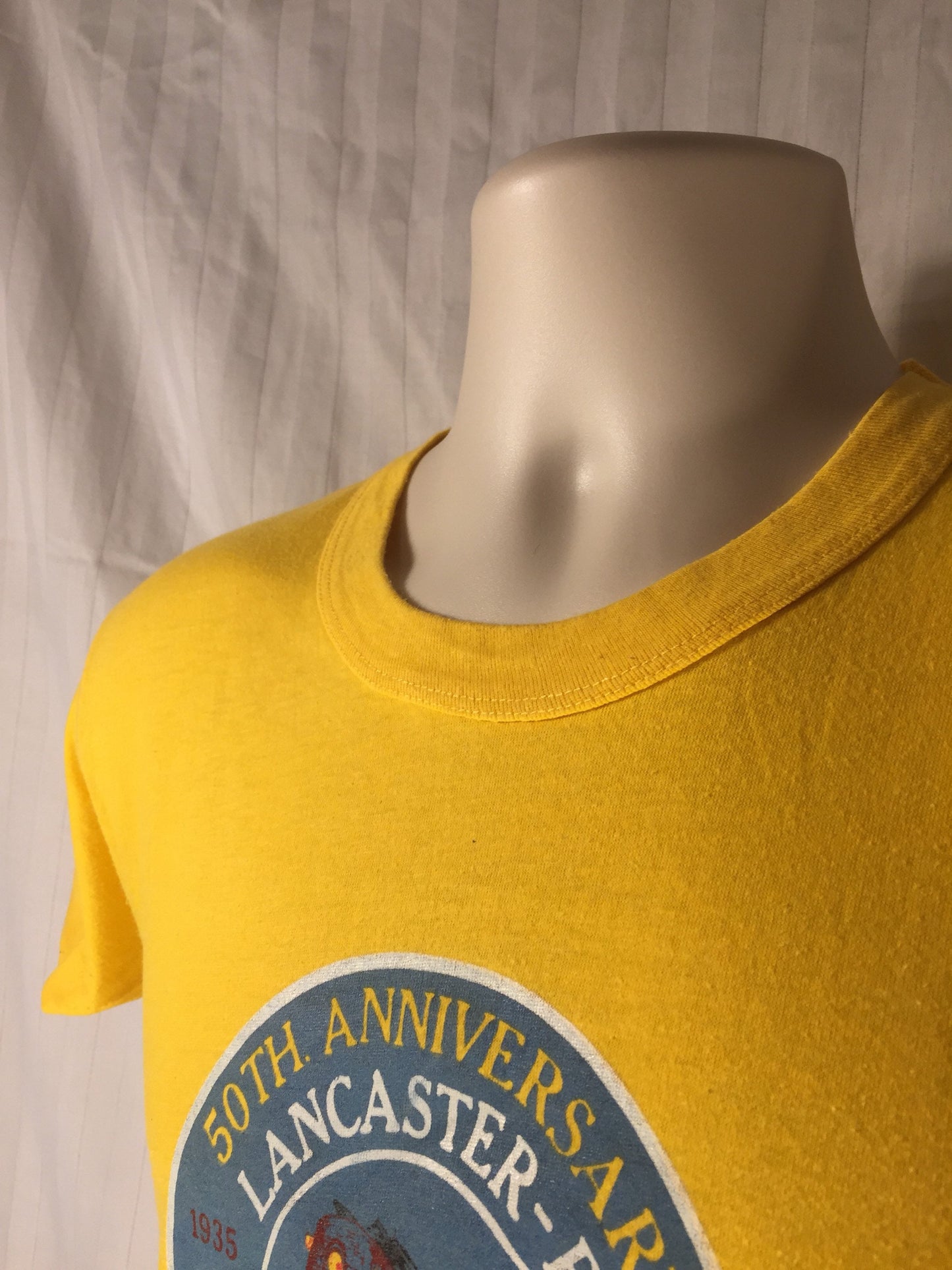 Vintage 1985 T-Swing 50/50 Small Medium T-Shirt // NRHS Train Lancaster PA // Railway // Trainspotting