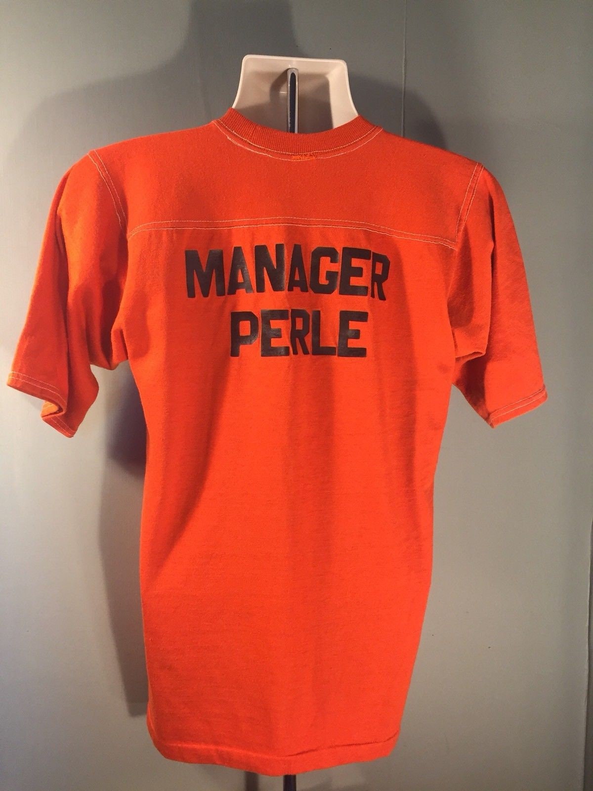Vintage 70s Soffe Jersey T-shirt // Medium // Lawrence Bros. // Single Stitch // 50/50 // Made in USA