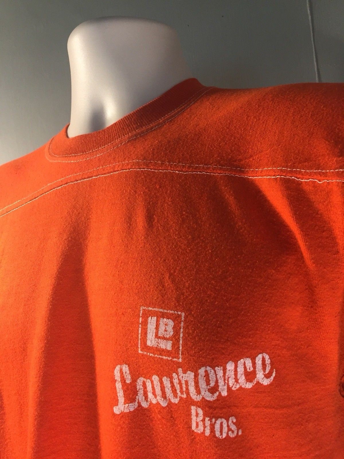 Vintage 70s Soffe Jersey T-shirt // Medium // Lawrence Bros. // Single Stitch // 50/50 // Made in USA