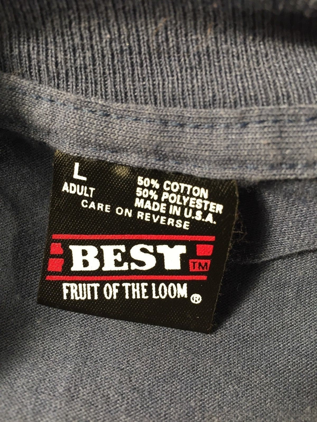 Vintage 90s FOTL Best Large T-shirt // San Antonio Texas // Single Stitch // 50/50 // Made in USA