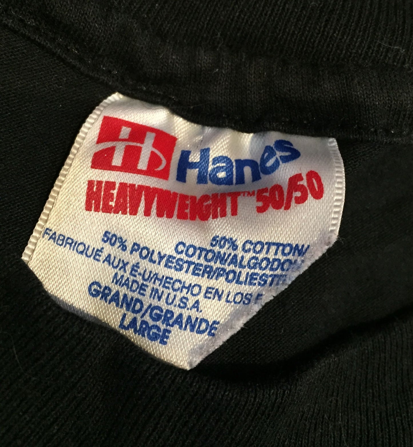 Vintage 80s Hanes Heavyweight 50/50 T-shirt // Serendipity Farm Alpaca Llama // Single Stitch // Made in USA