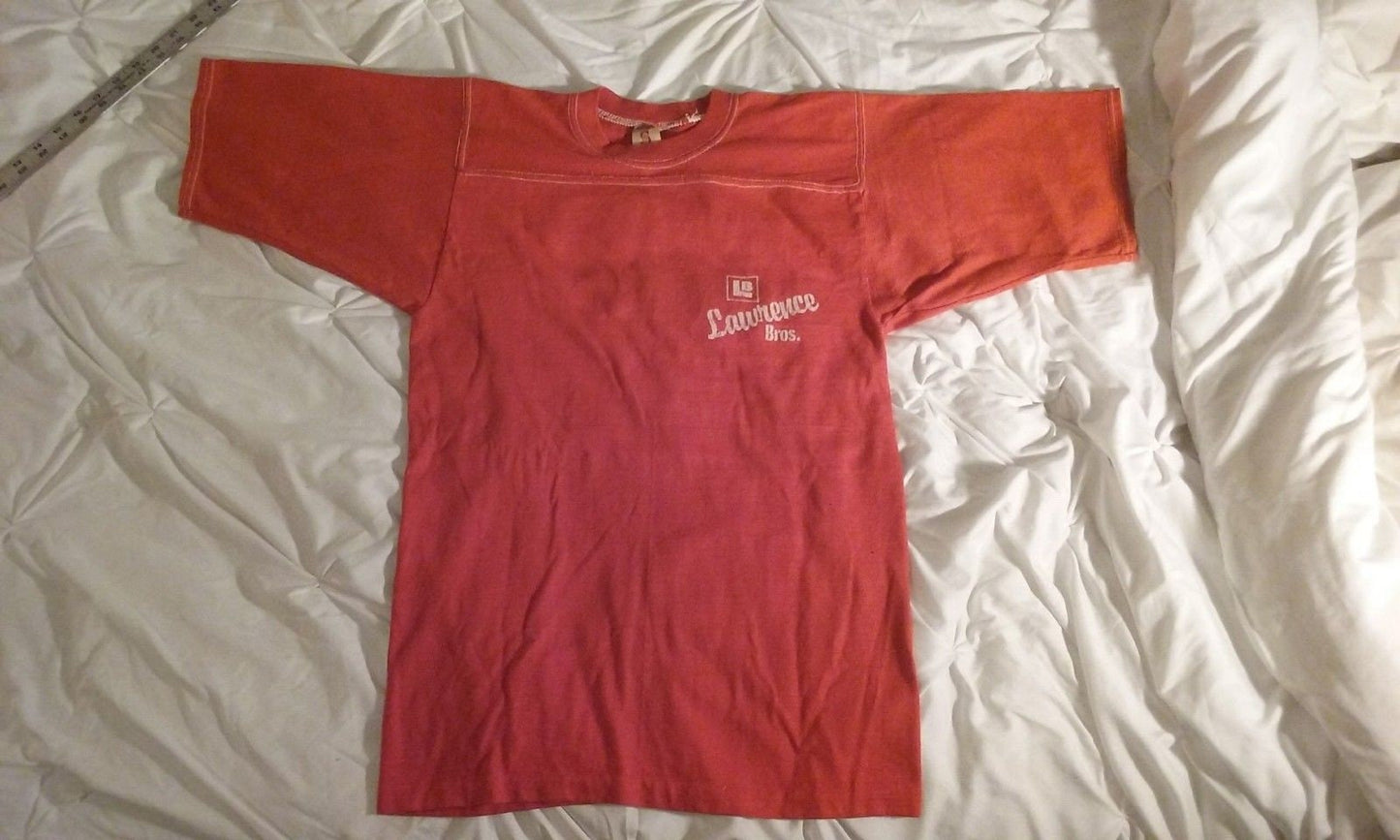Vintage 70s Soffe Jersey T-shirt // Medium // Lawrence Bros. // Single Stitch // 50/50 // Made in USA
