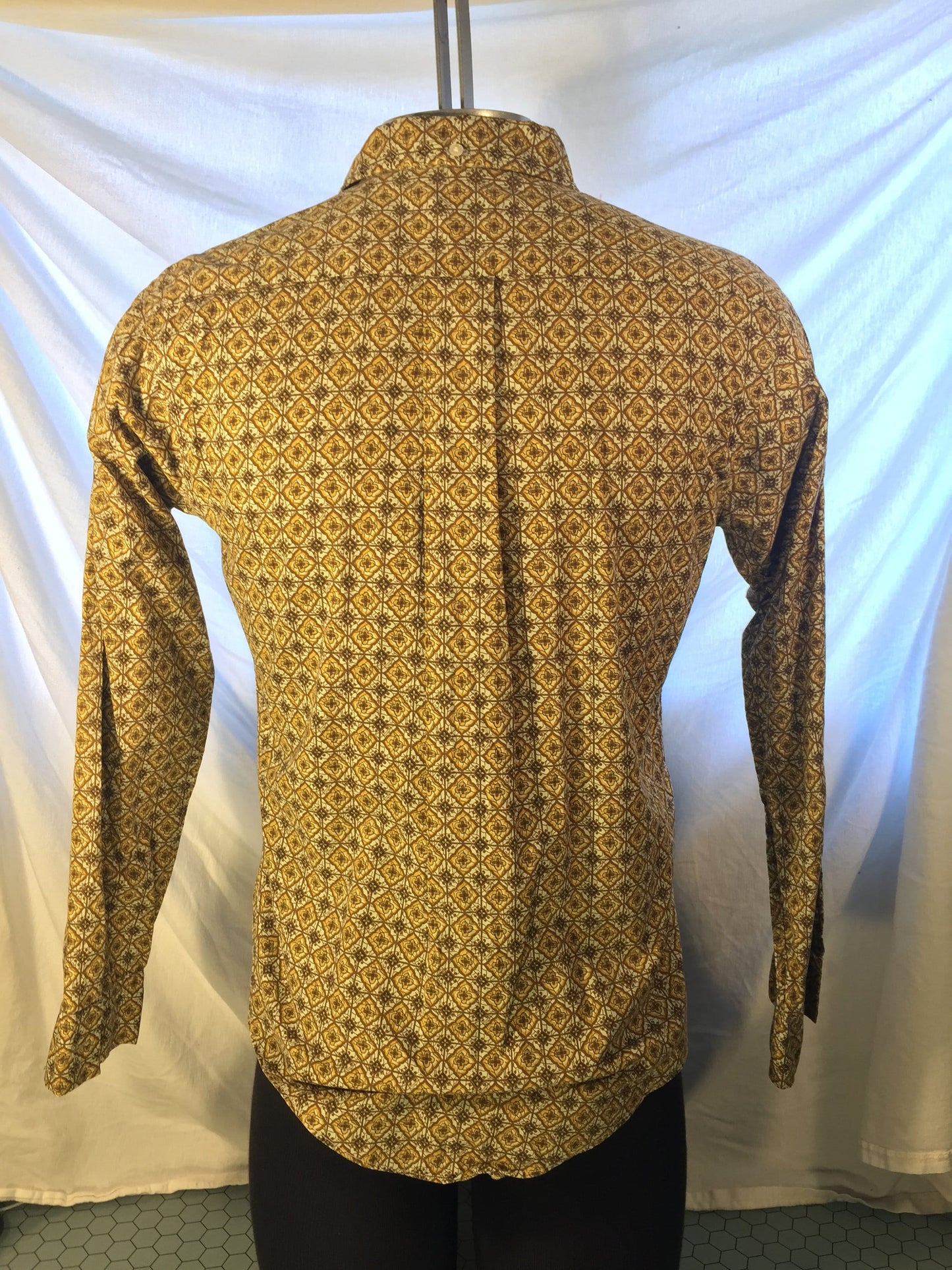 Vintage 60s Sandy MacDonald Oxford Long Sleeve Button-Down // Made in USA // 15/15.5 // Mod //