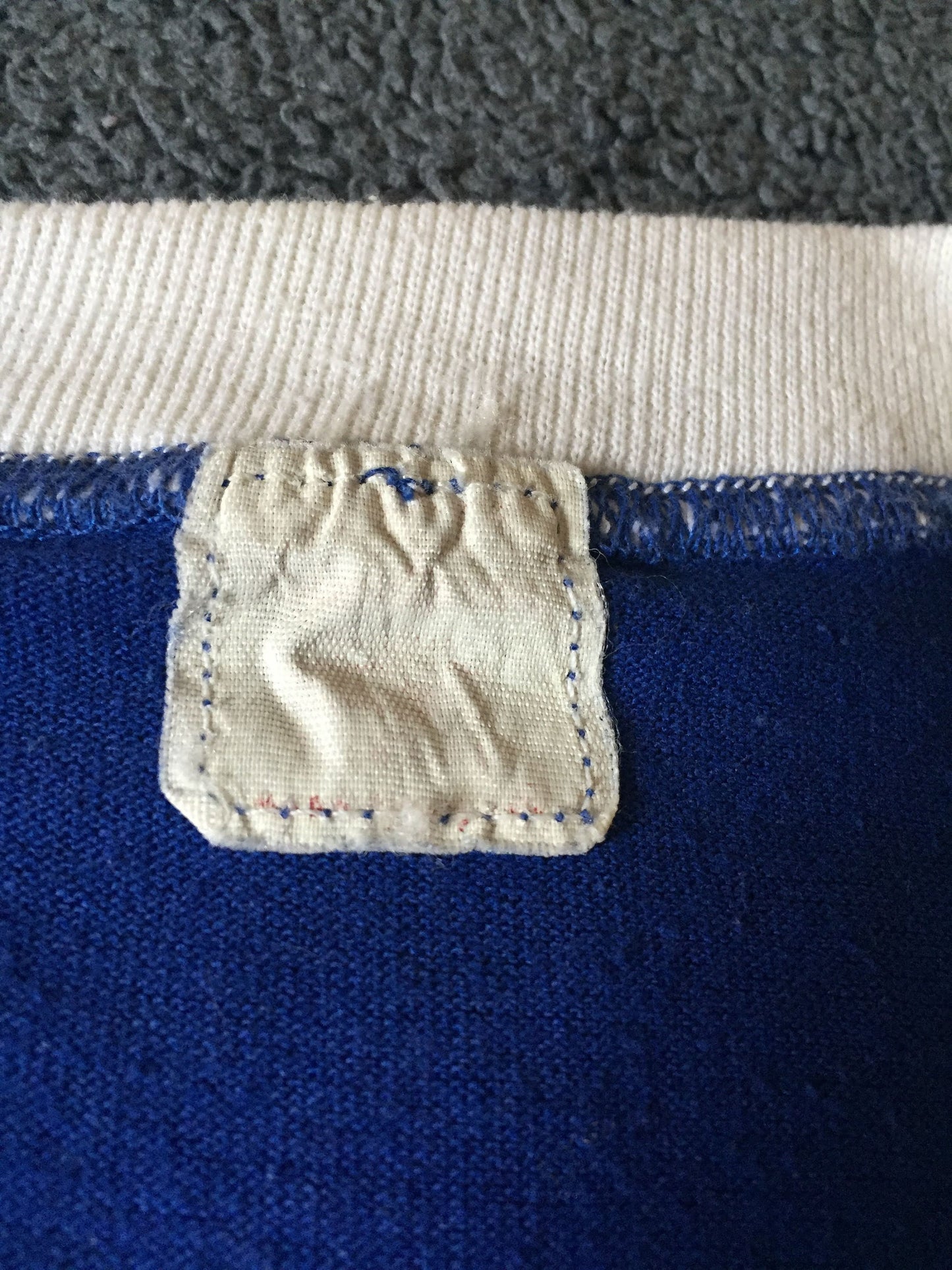 Vintage 70s // Lea's Don 00 Softball Jersey // Baseball // Dodger Sportswear // Large // Blue // 50/50
