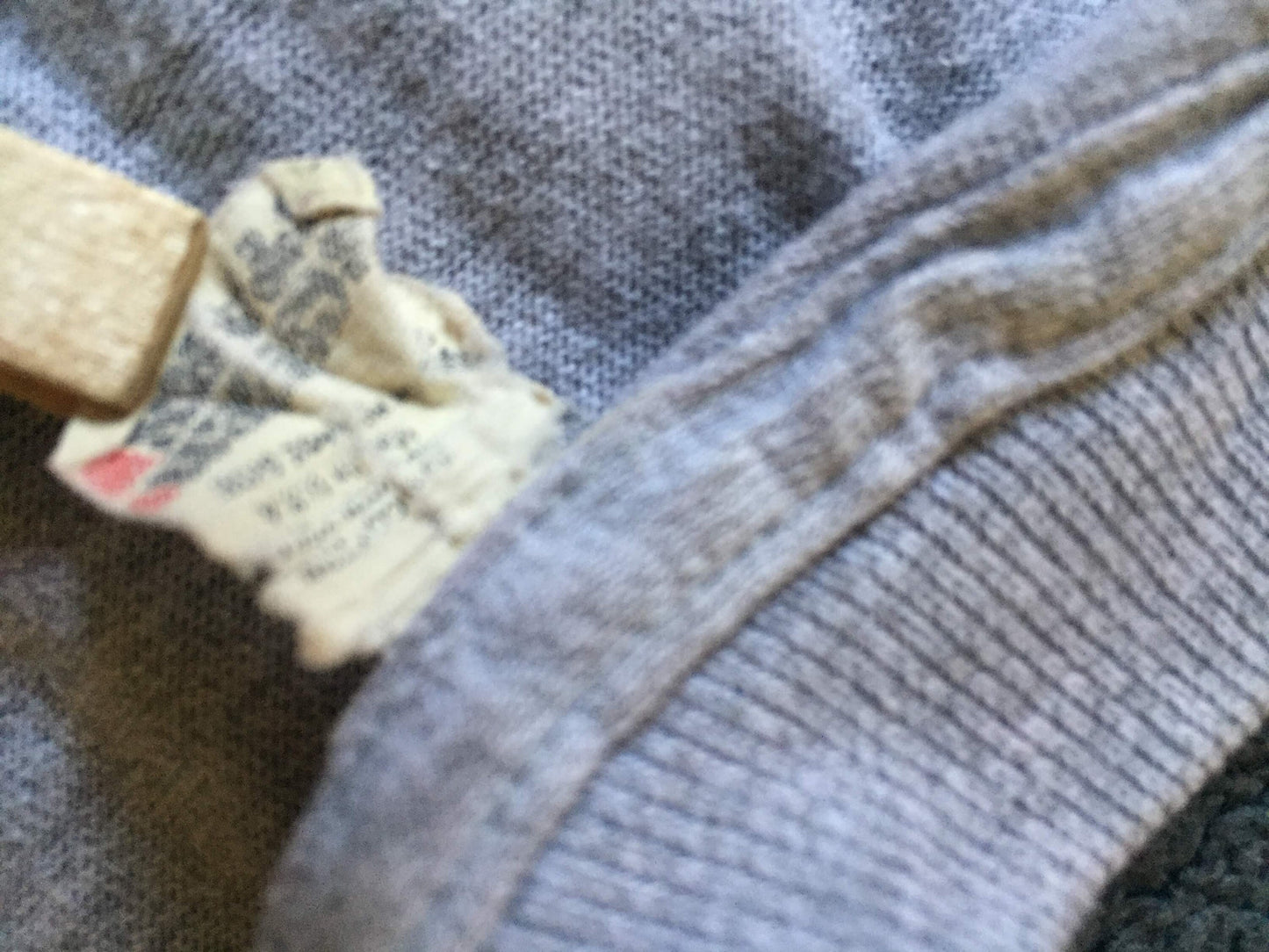 Vintage 80s Screen Stars Large T-shirt // Funk Manufacturing Coffeeville Kansas // Single Stitch // 50/50 // Made in USA // Gray Heather