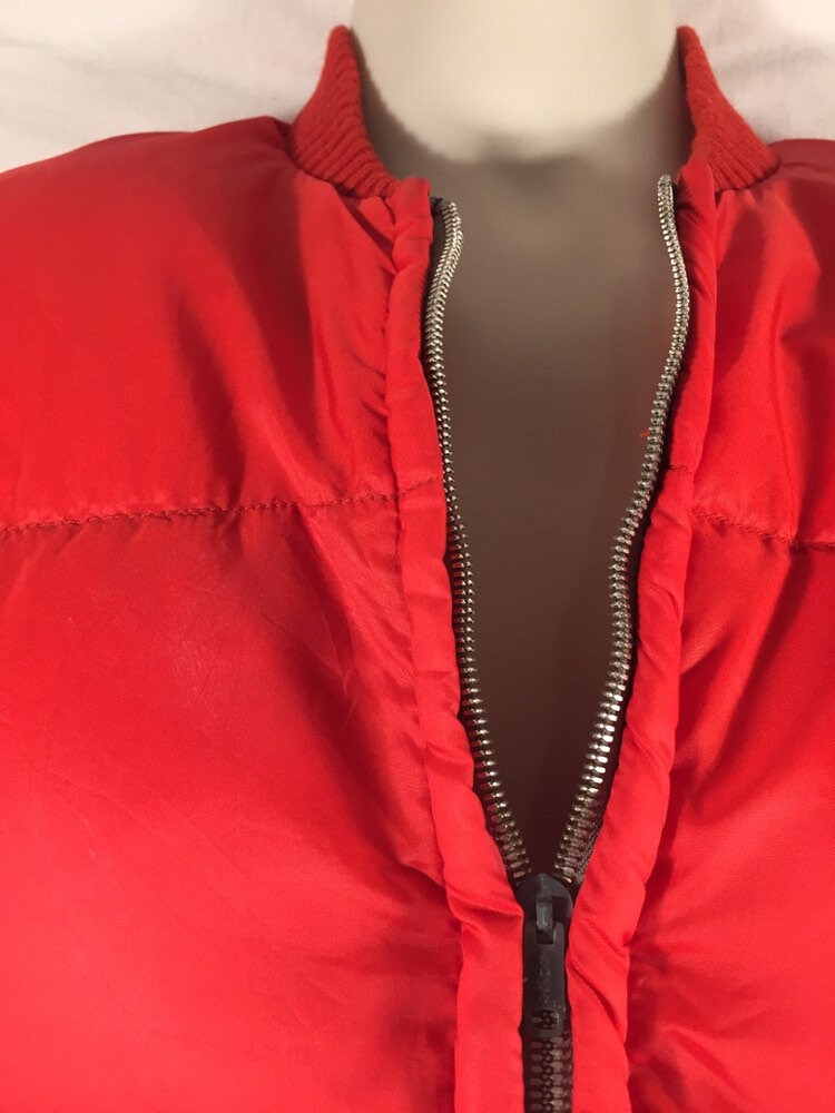 Vintage 60s/70s Red Gerry Boulder Quilted Ski Parka Vest Small/Medium Mens // Outdoor Gear