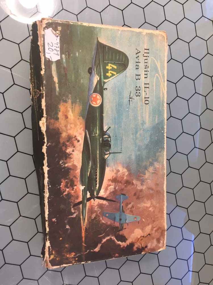 Vintage Czechoslovakia Iljušin IL-10 Avia B 33 Model Cold War Soviet USSR DPRK Ilyushin Beast