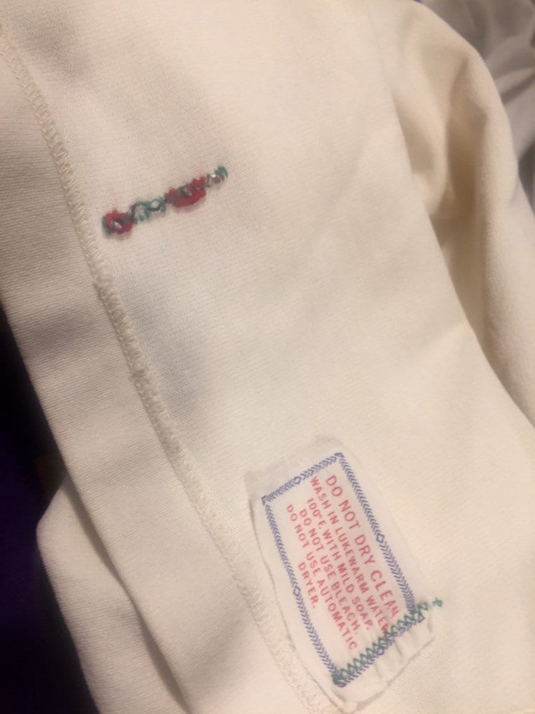 Vintage 60s RAWLINGS Basketball Jersey Medium Durene Nylon #34 American Collegiate High School 1960s White Purple Gold