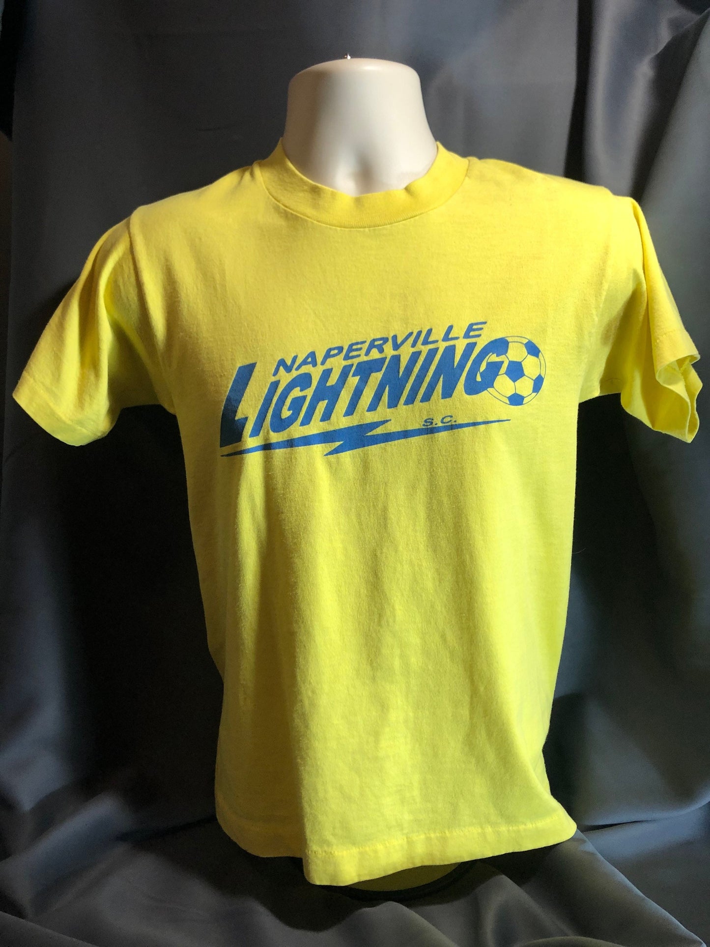 Yellow Naperville Lightning Soccer Club FOTL Best #11 Small USA